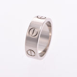 CARTIER Love Ring #48 No. 8 Ladies K18WG Ring/Ring A Rank Used Ginzo