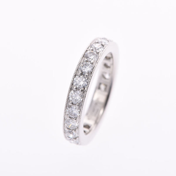 TIFFANY＆Co。蒂芙尼（Tiffany）传统钻石完整永恒戒指6.5号女士Pt950铂金戒指/戒指A级二手Ginzo