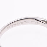 TIFFANY&Co.蒂芙尼1粒钻石戒指11号女士PT950钻石0.21ctI-VS1-3EX戒指A等级二手银藏