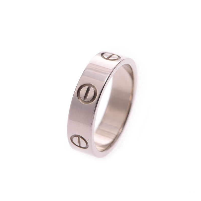 CARTIER Love Ring＃56 15.5 No. Unisex K18WG戒指/戒指A级二手Ginzo