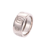 CARTIER Happy Birthday Ring LM #49 9 Women's K18WG Ring Ring A Rank Used Ginzo