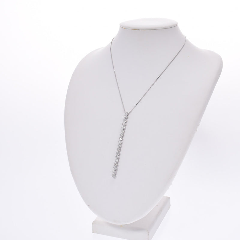 Damiani Ladies K18WG/Diamond Necklace A Rank Used Ginzo