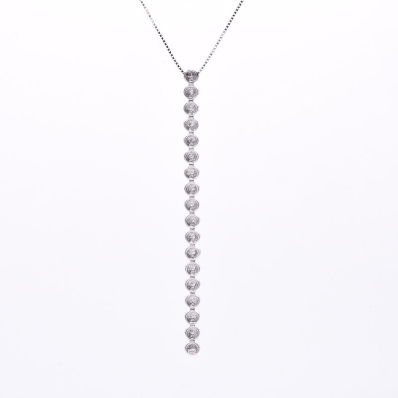 Damiani Ladies K18WG/Diamond Necklace A Rank Used Ginzo