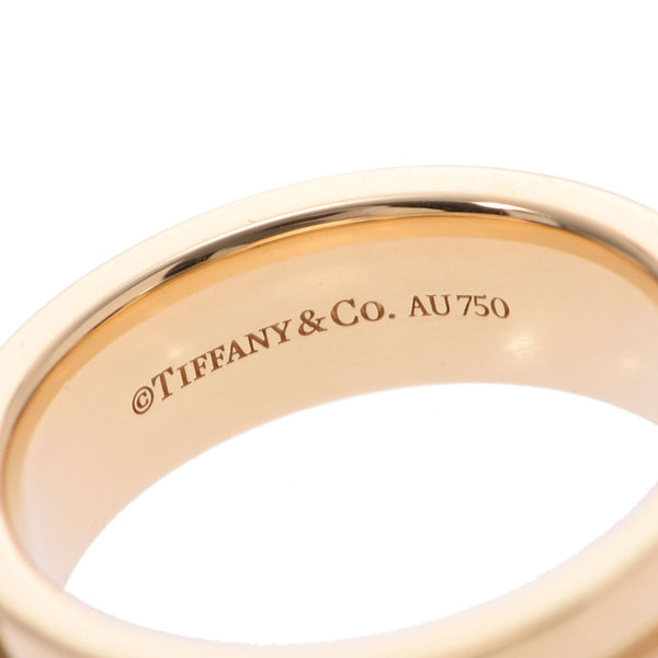 TIFFANY＆Co。Tiffany两个窄环7.5号女士YG戒指/戒指A级二手Ginzo