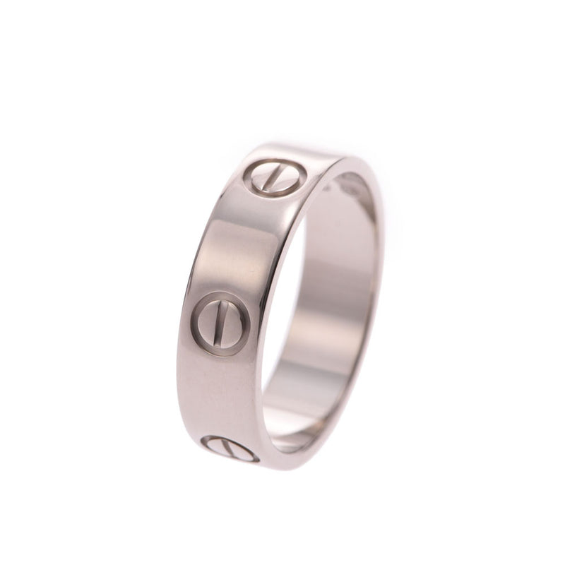CARTIER Cartier Love Ring #56 15.5 No. Unisex K18WG Ring/Ring A Rank Used Ginzo