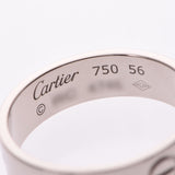 CARTIER Love Ring＃56 15.5 No. Unisex K18WG戒指/戒指A级二手Ginzo