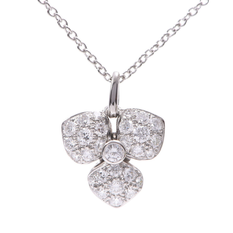 TIFFANY&Co. Tiffany, Petarnecklace, diamonds, diamonds, PT950, necklace, A rank, used silver storehouse.