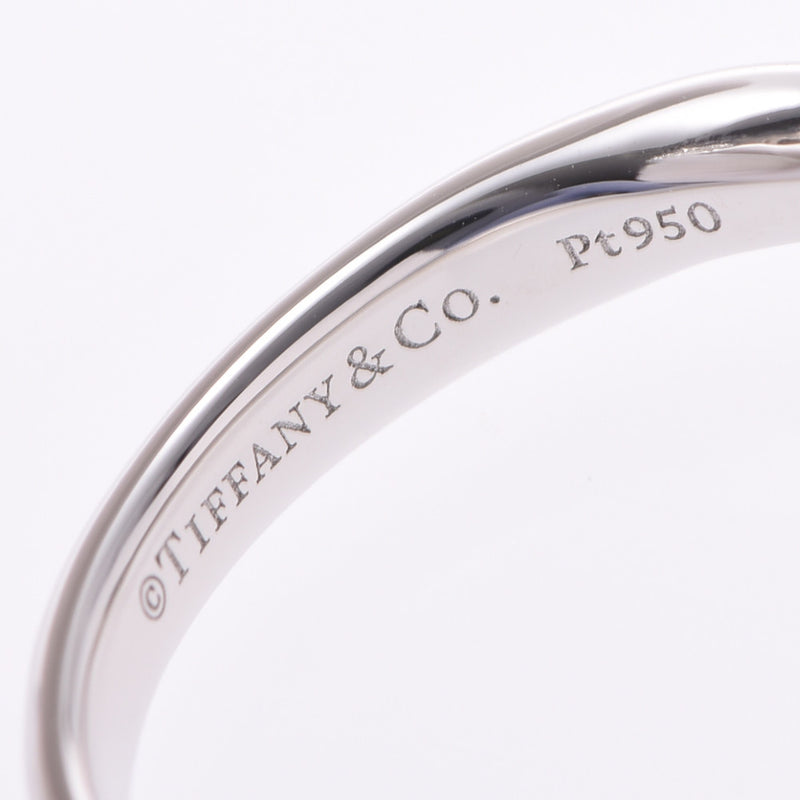 TIFFANY&Co. Tiffany Harmony Ring Diamond 0.20ct G-VVS2-3EX No. 7.5 Ladies PT950 Ring/Ring A Rank Used Ginzo