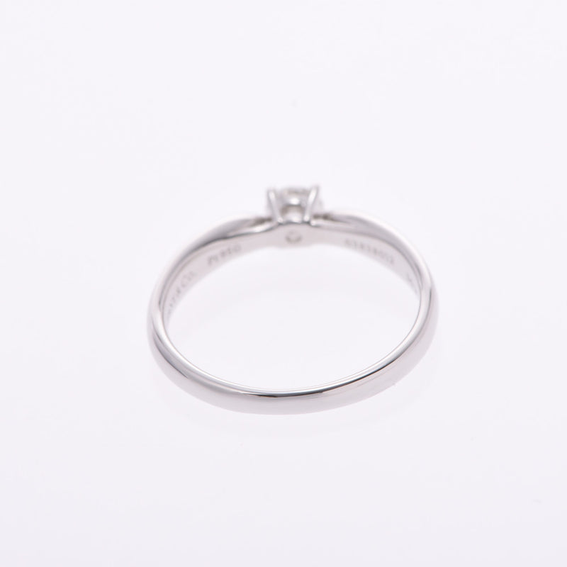 TIFFANY&Co. Tiffany Harmony Ring Diamond 0.20ct G-VVS2-3EX No. 7.5 Ladies PT950 Ring/Ring A Rank Used Ginzo