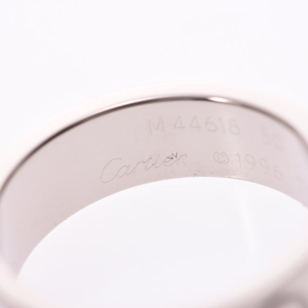 CARTIER Love ring #50 No. 9.5 Ladies K18WG Ring/Ring A Rank Used Ginzo