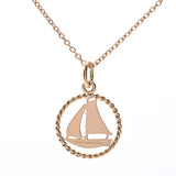 Tiffany & Co Tiffany yacht motif Necklace K18 YG Necklace