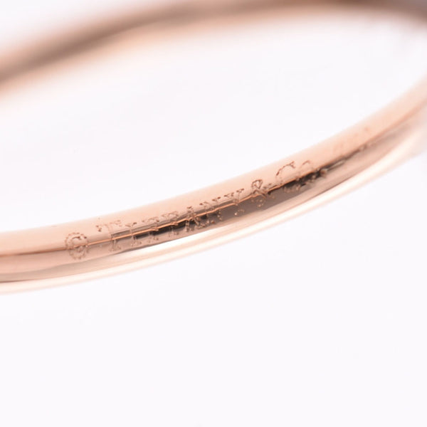 TIFFANY＆Co。Tiffany Bizet圆形戒指7.5号Ladies K18 / Diamond Ring / Ring A Rank Used Ginzo