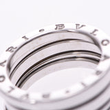 BVLGARI Bulgari B-ZERO ring #50 size S 9 Lady's K18WG ring, ring A rank used silver storehouse