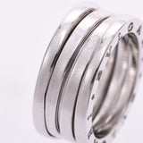 BVLGARI Bulgari B-ZERO ring #50 size S 9 Lady's K18WG ring, ring A rank used silver storehouse