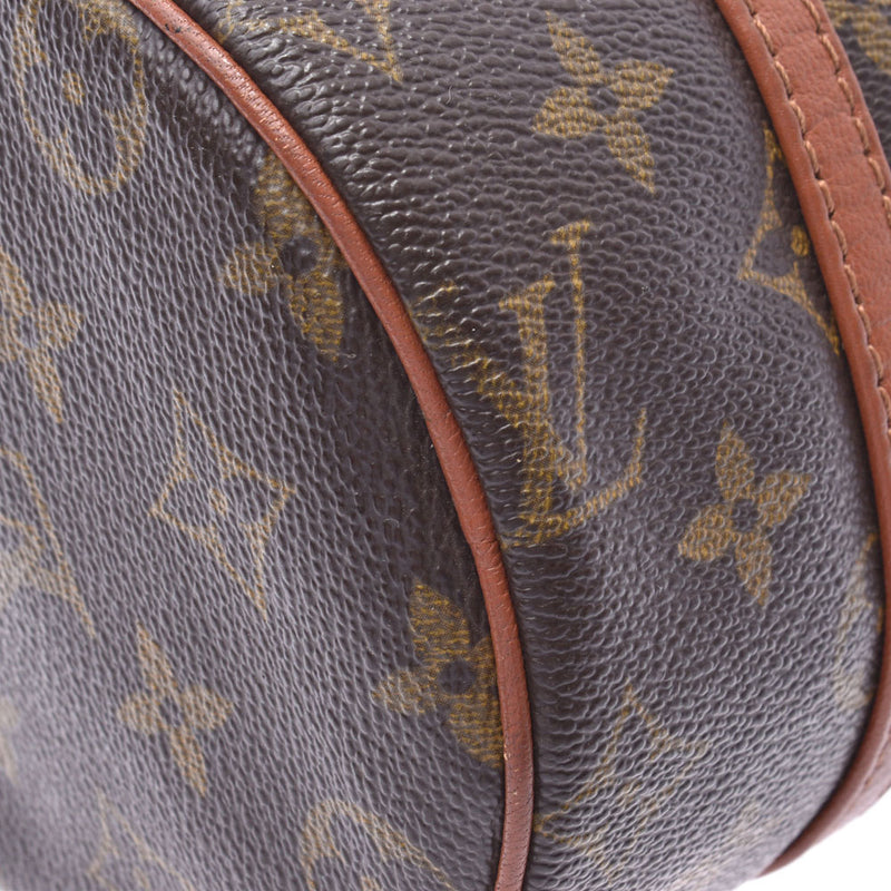 LOUIS VUITTON路易威登Monogram Papillon PM旧型号棕色M51366女士Monogram帆布手提包B等级二手Ginzo