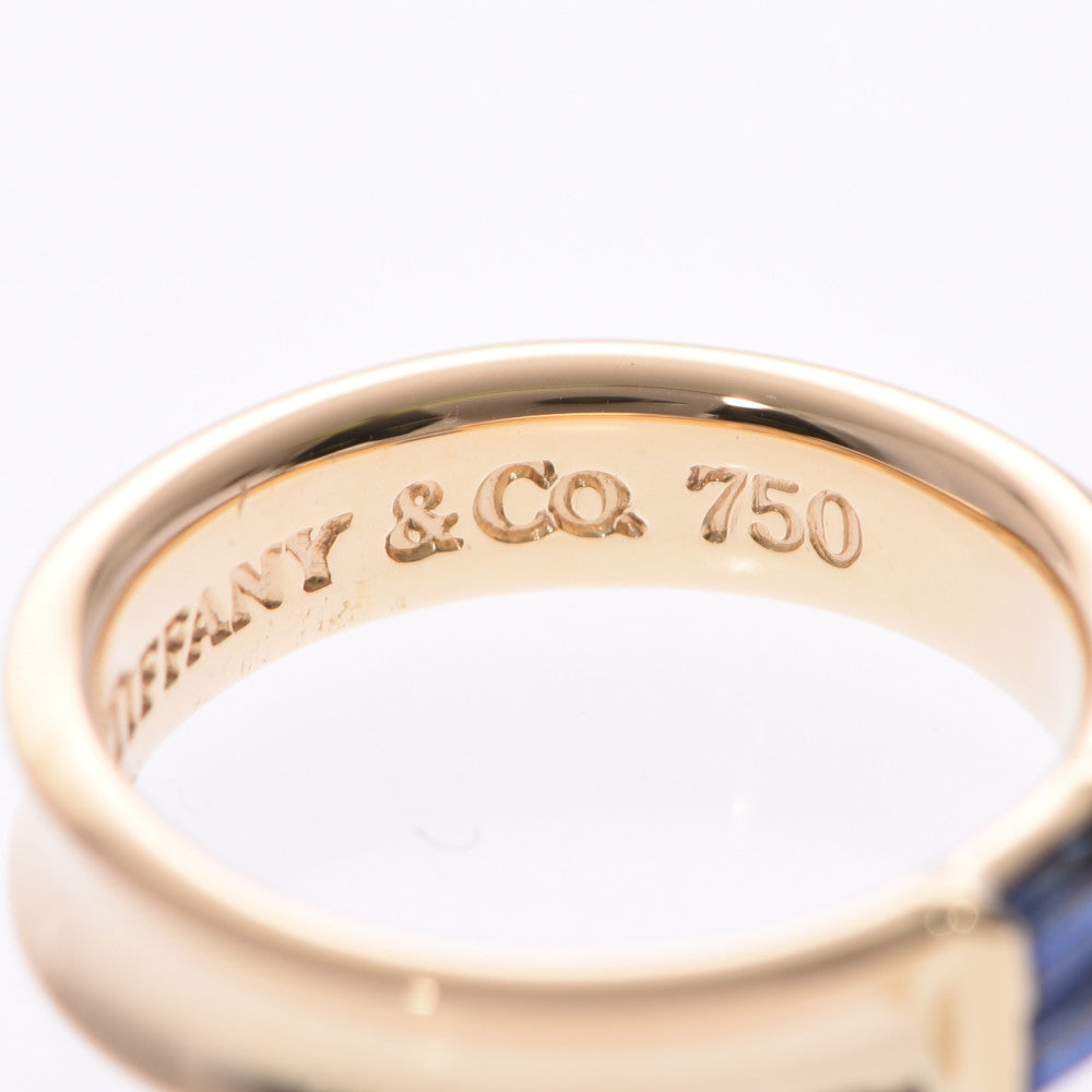 TIFFANY&Co. ティファニー スタッキングリング 9号 レディース サファイア/K18YG リング・指輪 Aランク 中古  人気・おすすめ｜使いやすい・旅行におすすめ 品質保証 全国発送 正規品・日本国内発送・安心保証付き