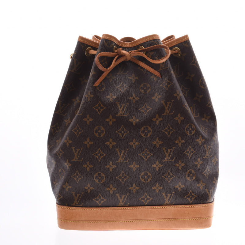 Louis-Vuitton-Monogram-Noe-Shoulder-Bag-Hand-Bag-Brown-M42224