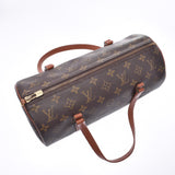 LOUIS VUITTON路易威登Monogram Papillon GM旧型号棕色M51365女士Monogram帆布手提包B等级二手Ginzo