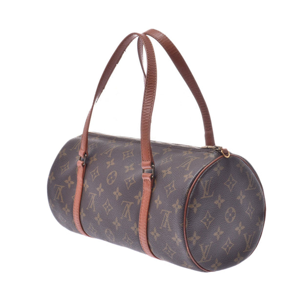 LOUIS VUITTON ルイヴィトン モノグラム パピヨンGM 旧型 ブラウン M51365 レディース モノグラムキャンバス ハンドバッグ Bランク 中古 銀蔵