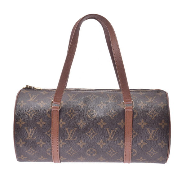 LOUIS VUITTON ルイヴィトン モノグラム パピヨンGM 旧型 ブラウン M51365 レディース モノグラムキャンバス ハンドバッグ ABランク 中古 銀蔵