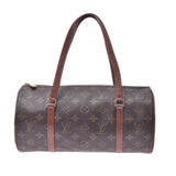 LOUIS VUITTON ルイヴィトン モノグラム パピヨンGM 旧型 ブラウン M51365 レディース モノグラムキャンバス ハンドバッグ Bランク 中古 銀蔵