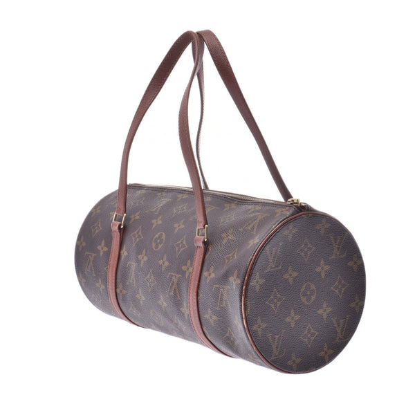 LOUIS VUITTON Ruiviton, GM, and General Motors, old brown M51365, Ladies, 5,1365, canvas, canvas, B, Class used, used silver.