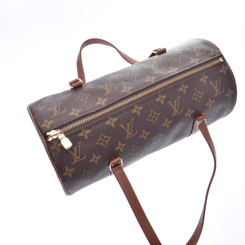 LOUIS VUITTON ルイヴィトン モノグラム パピヨンGM 旧型 ブラウン M51365 レディース モノグラムキャンバス ハンドバッグ Bランク 中古 銀蔵