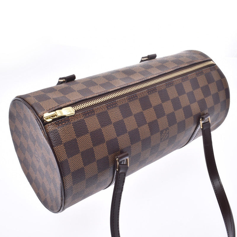 LOUIS VUITTON Louis Vuitton Damier Papillon L Brown N51303 Ladies Damier Canvas Handbag A Rank Used Ginzo