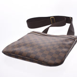 LOUIS VUITTON Louis Vuitton Damier Pochette Bosphor Brown N51111 Unisex Damier Canvas Shoulder Bag A Rank Used Ginzo
