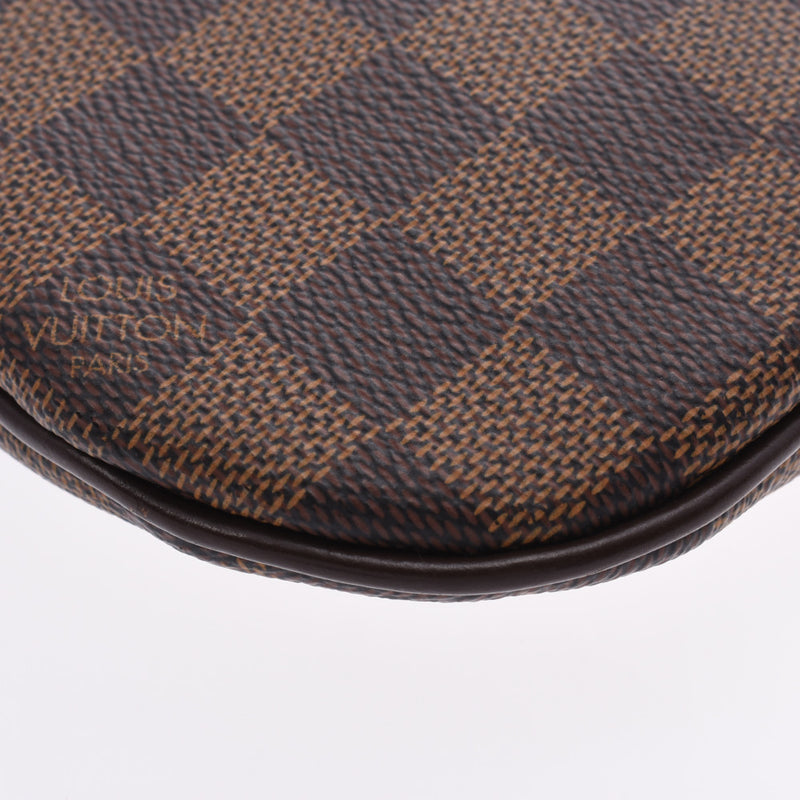 LOUIS VUITTON Louis Vuitton Damier Pochette Bosphor Brown N51111 Unisex Damier Canvas Shoulder Bag A Rank Used Ginzo