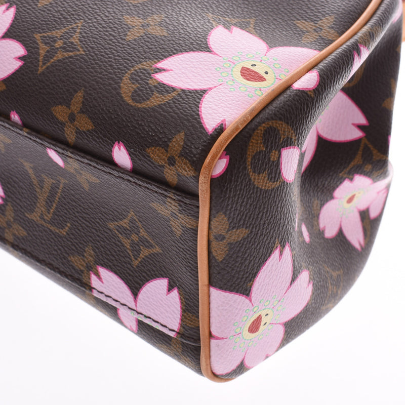 LOUIS VUITTON Handbag Sac Retro PM Cherry Blossom Ribbon M92012