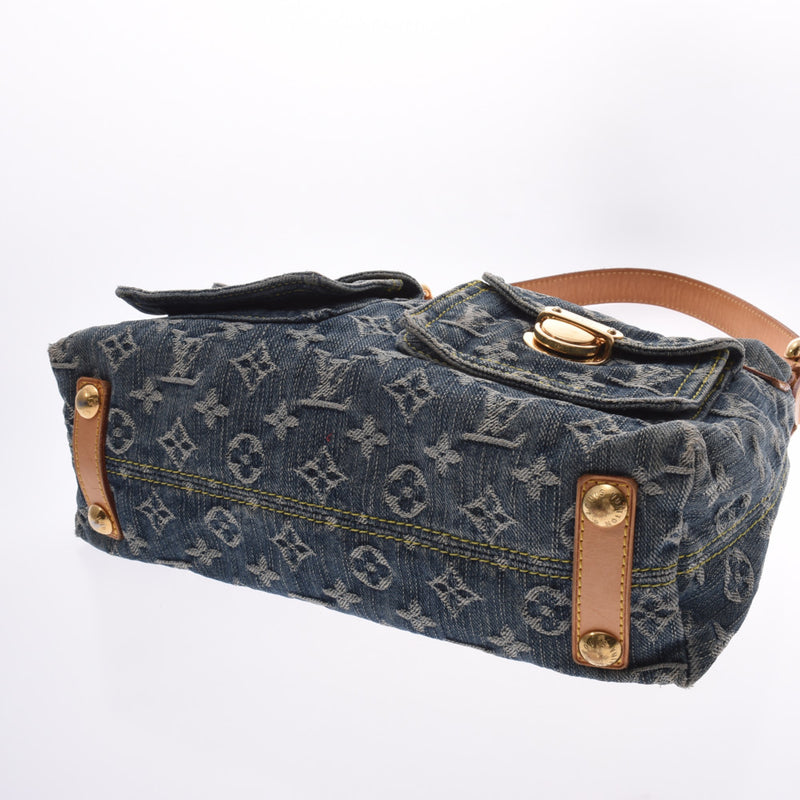 ルイヴィトンバギーPM 2WAYバッグ 14146 青 レディース デニム ショルダーバッグ M95049 LOUIS VUITTON 中古 –  銀蔵オンライン