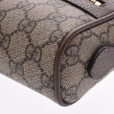 Gucci off deer Mini Shoulder Bag grege / Brown 515350 Womens GG purple Canvas Leather Shoulder Bag NEW