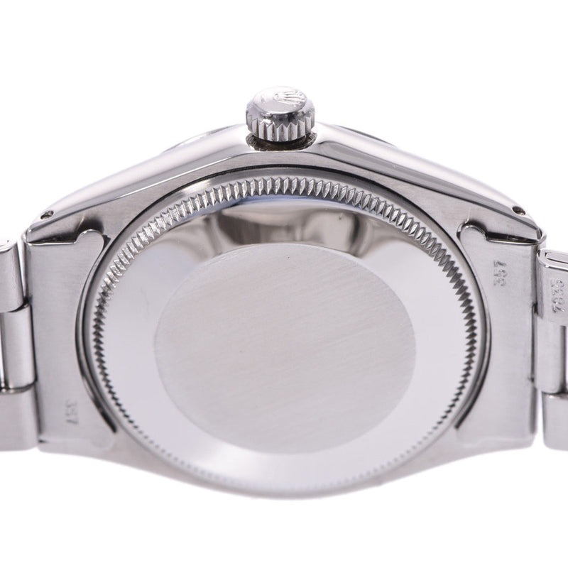 劳力士劳力士Oyst式永久手表手bracelet1003男孩SS手表自动灰色表盘B等级二手银