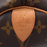 60 LOUIS VUITTON Louis Vuitton monogram key Poll brown M41422 unisex monogram canvas Boston bag B ranks used silver storehouse