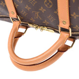 60 LOUIS VUITTON Louis Vuitton monogram key Poll brown M41422 unisex monogram canvas Boston bag B ranks used silver storehouse