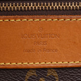 LOUIS VUITTON路易威登Monogram麻袋购物棕色M51108中性Monogram帆布手提包B等级二手Ginzo