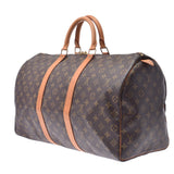 LOUIS VUITTON Louis Vuitton Monogram Keepall 50 Brown M41426 Unisex Monogram Canvas Boston Bag B Rank Used Ginzo