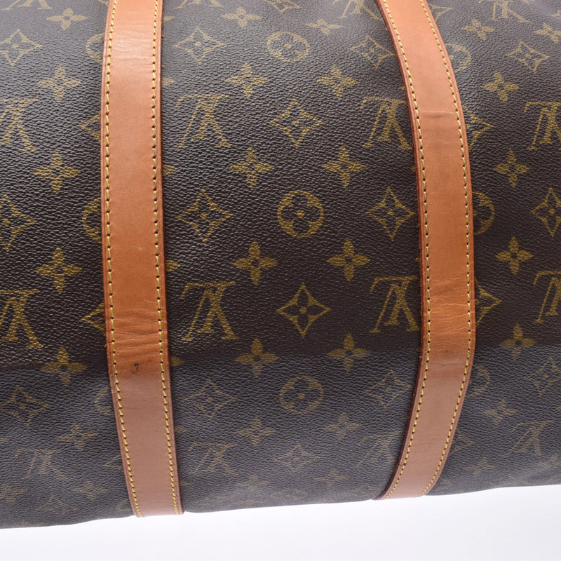 LOUIS VUITTON Louis Vuitton Monogram Keepall 50 Brown M41426 Unisex Monogram Canvas Boston Bag B Rank Used Ginzo