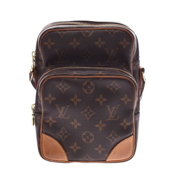 LOUIS VUITTON Louis Vuitton Monogram Amazon Brown M45236 Unisex Monogram Canvas Shoulder Bag B Rank Used Ginzo