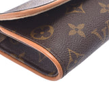Louis Vuitton Monogram pochette twin PM brown m51854 Unisex Monogram canvas shoulder bag B