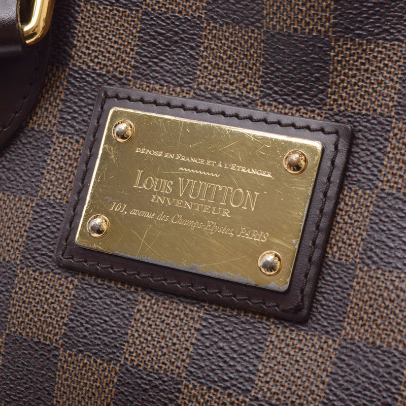 LOUIS VUITTON Louis Vuiton, Damie Hamstead, PM Brown N51205 Ladies: Damiae, canvas, handbag, B-rank used silver storehouse.