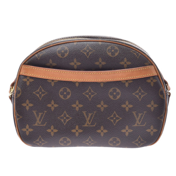 LOUIS VUITTON Louis Vuitton monogram blower brown M51221 Lady's monogram canvas shoulder bag B rank used silver storehouse