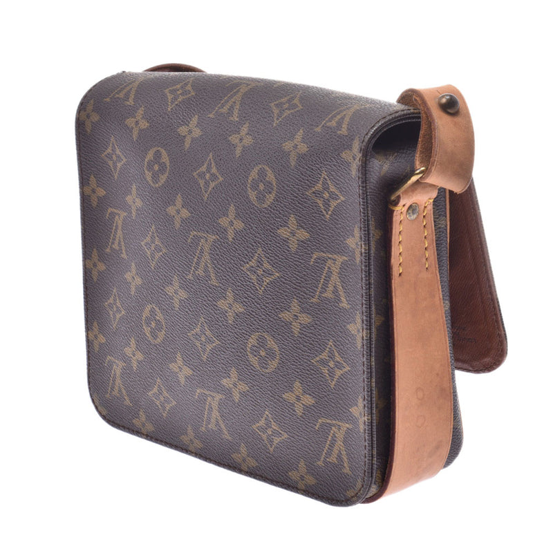 LOUIS VUITTON Louis Vuitton monogram Cal Toshi yell brown M51253 unisex monogram canvas shoulder bag B rank used silver storehouse