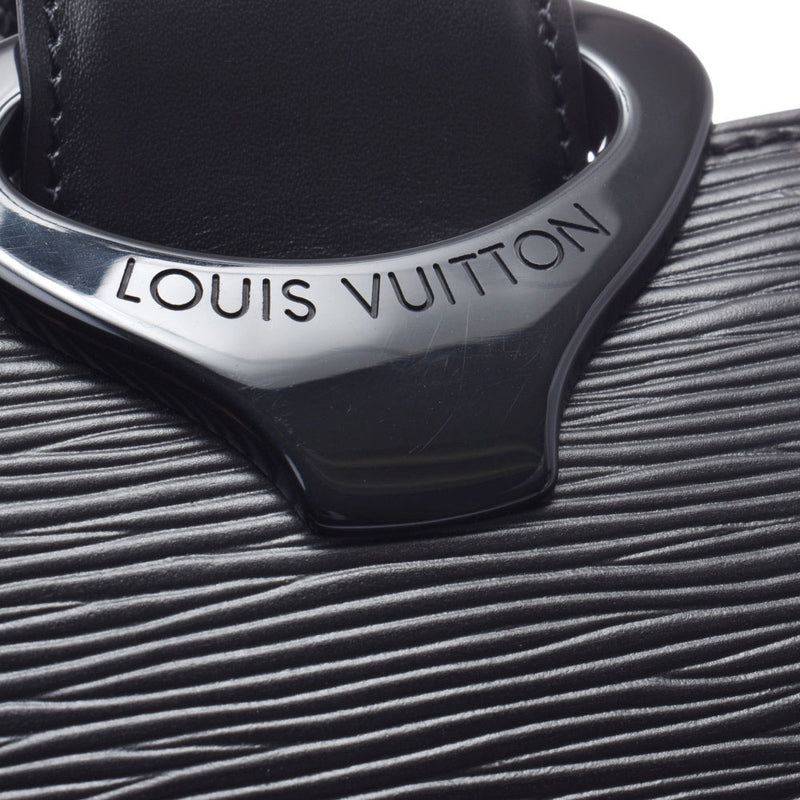 Louis Vuitton Louis Vuitton Jemo Black Epi Leather Shoulder Tote Bag