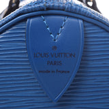 30 LOUIS VUITTON ルイヴィトンエピスピーディ blue M43005 レディースエピレザーハンドバッグ A ranks used silver storehouse