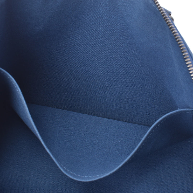 LOUIS VUITTON Louis Vuitton Damier Infini PDJ 2WAY Bag Neptunia (Blue) N41328 Men's Leather Business Bag B Rank Used Ginzo