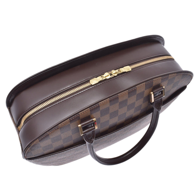 美品 ルイヴィトン ハンドバッグ N51282 サリア・オリゾンタル ダミエ エベヌ レザー 革 カジュアル レディース 女性 LOUIS VUITTON Hand Bag Damier PVC