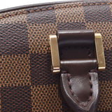 LOUIS VUITTON Louis Vuitton Damier Saria Horizontal Brown N51282 Ladies Damier Canvas Handbag A Rank Used Ginzo