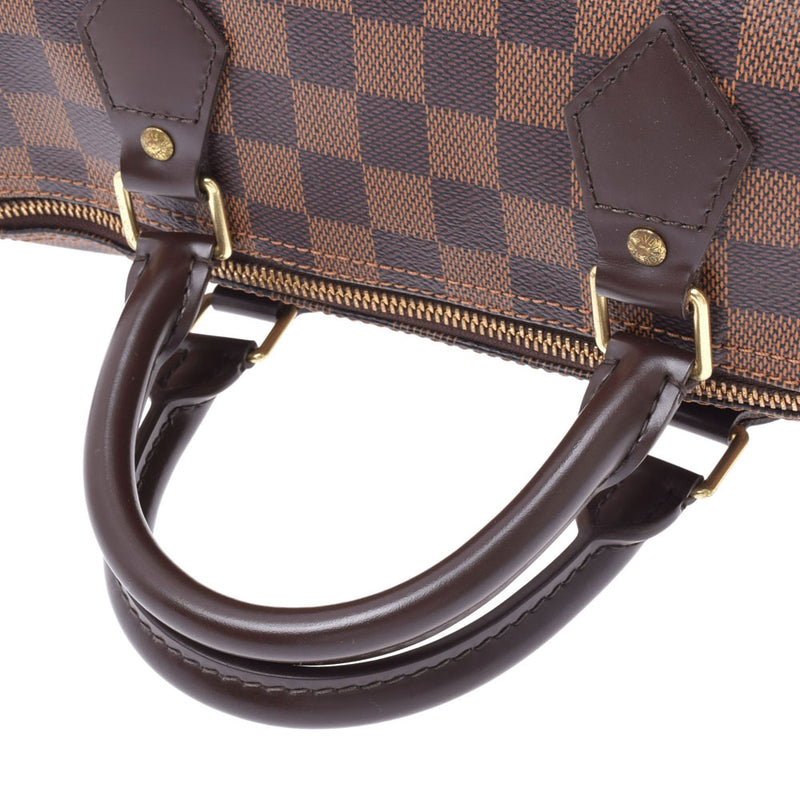 LOUIS VUITTON Louis Vuitton Damier Speedy 30 Brown N41364 Ladies Damier Canvas Handbag A Rank Used Ginzo